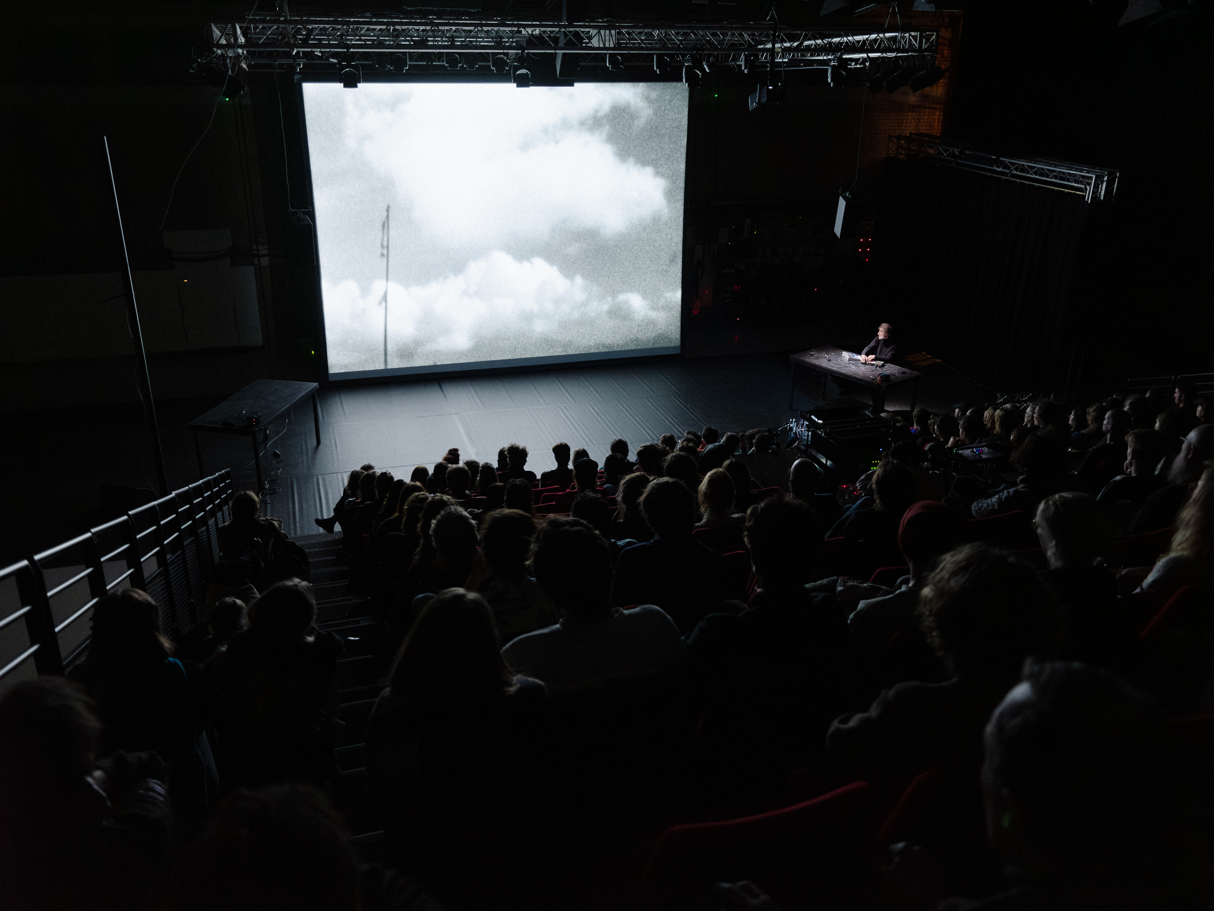 Giulio Aldinucci live at Up To Date Festival - Pałac Branickich (Białystok) - September 2018, photo by Krzysztof Karpiński